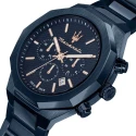 Reloj Maserati Stile Azul y Rosado Cronógrafo Hombre R8873642008