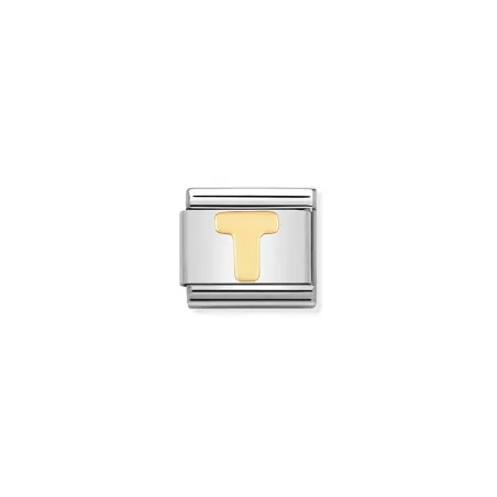 Componible Classic LETRAS acero y oro de 18k (20_T)