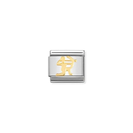 Componible Classic ZODIACO acero y oro de 18k sagitario