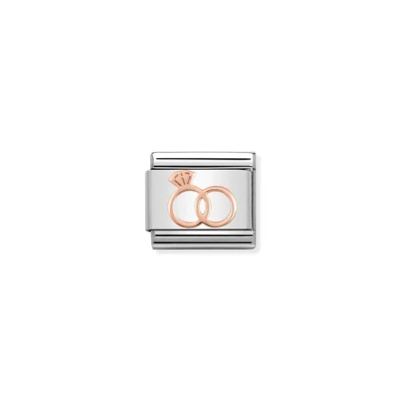 Composable Classic SIMBOLOS en acero y oro 9K (13_Alianzas)