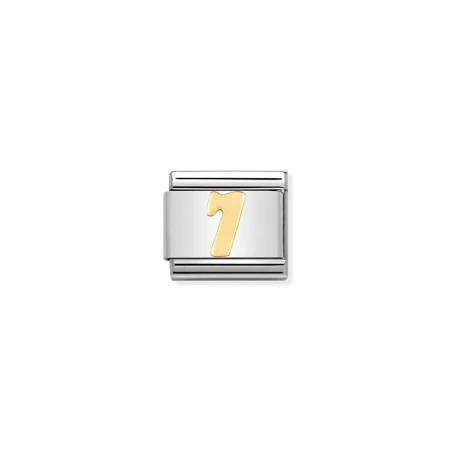 Componible Classic NUMEROS acero y oro de 18k (07_7)
