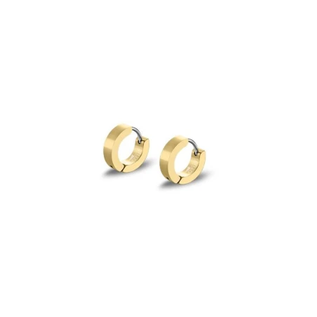 Pendientes Lotus Style Hombre Aro Acero Dorado LS2160-4/4