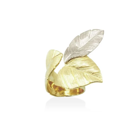 Anillo Marina García GIO Plata Baño Oro 90880SD
