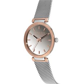 Reloj TOUS S-Mesh Mirror Plateado y Rosado Analógico Mujer 2