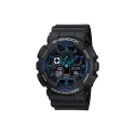 RELOJ NEGRO CASIO CRONO DIGITAL HOMBRE GA-100-1A2ER