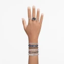 Pulsera Swarovski Matrix Tennis Baño Rodio y Cristales Blancos 5648936