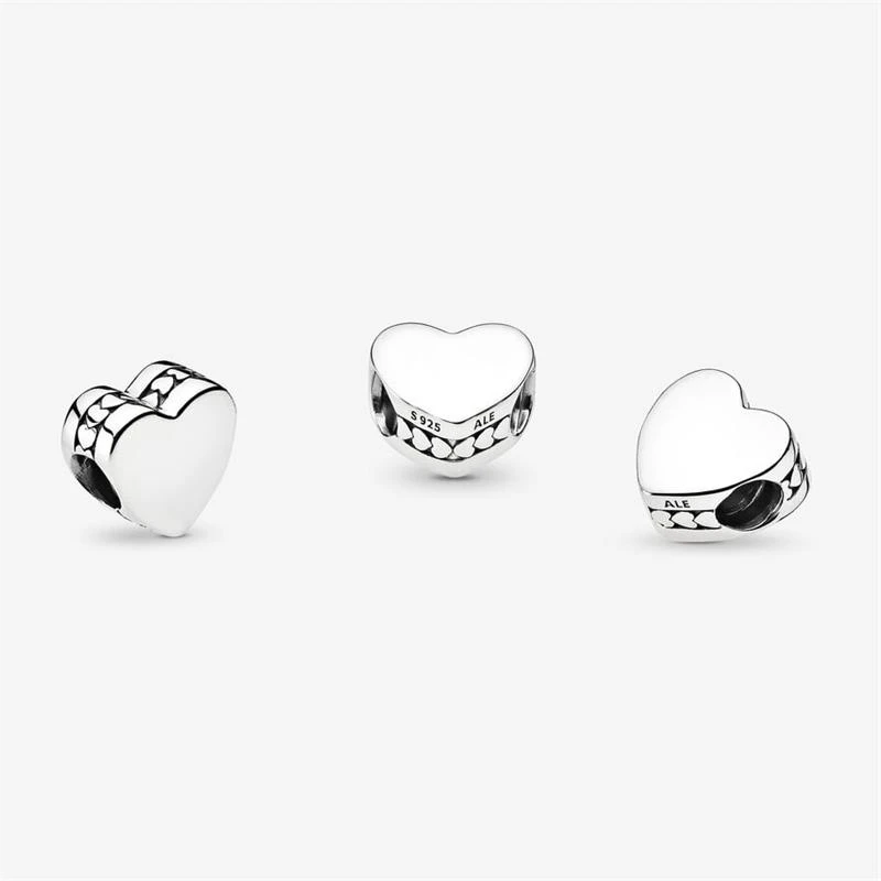 Charm Pandora Corazón Grabable 792015