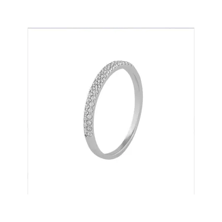 Anillo Itemporality Lux Oro Blanco y Diamantes 0.08 Cts  Hsi2 GRN-101-236
