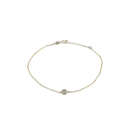 Pulsera Itemporality Lux Oro Amarillo y Bocel Dts 0.10 Cts Hsi2 GBR-201-007-UU