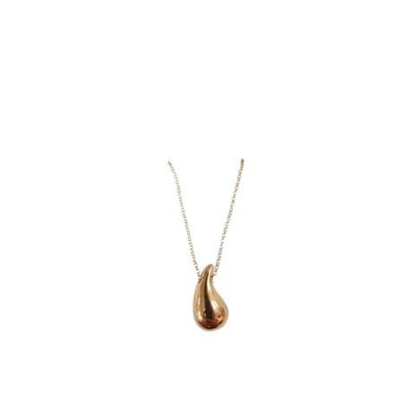 Gargantilla Gota Plata Baño Oro 20mm 0210435-2-1-20MM