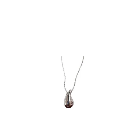 Gargantilla Gota Plata Baño Rodio 20mm 0210435-1-1-20MM