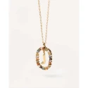 Gargantilla PdPaola Letra J Mujer Plata Baño Oro CO01-269-U