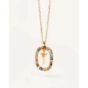 Gargantilla PdPaola Letra Y Mujer Plata Baño Oro CO01-284-U