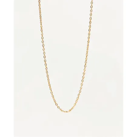 Cadena PdPaola Plata Baño Oro CO01-439-U