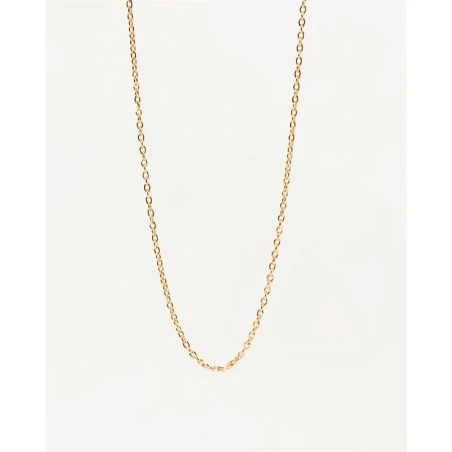 Cadena PdPaola Plata Baño Oro CO01-439-U