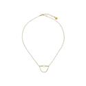 Gargantilla Majorica Minimalist Lagon Acero Baño Oro y Perla 17312.01.B.N42.530.1