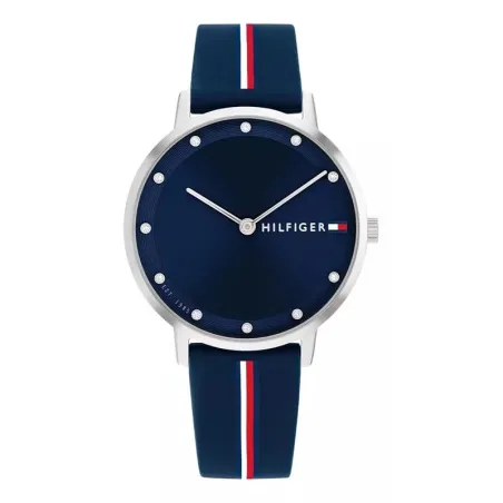 Reloj Tommy Hilfiger Pippa Le Plateado y Azul Analógico 1782736