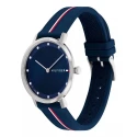 Reloj Tommy Hilfiger Pippa Le Plateado y Azul Analógico 1782736