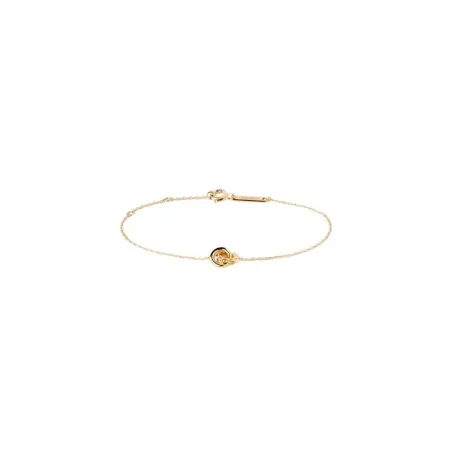 Pulsera PdPaola Rainbow Spin Plata Baño Oro y Circonitas Multicolor PU01-787-U