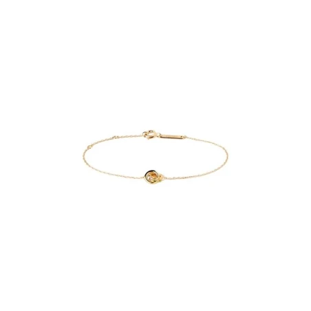 Pulsera PdPaola Rainbow Spin Plata Baño Oro y Circonitas Multicolor PU01-787-U