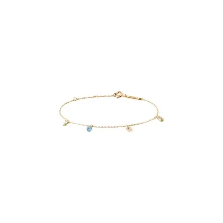 Pulsera PdPaola Bloom Plata Baño Oro y Circonitas Multicolor PU01-790-U