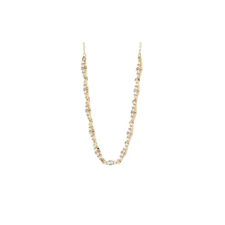 Collar PdPaola Spice Plata Baño Oro y Circonitas Blancas CO01-682-U