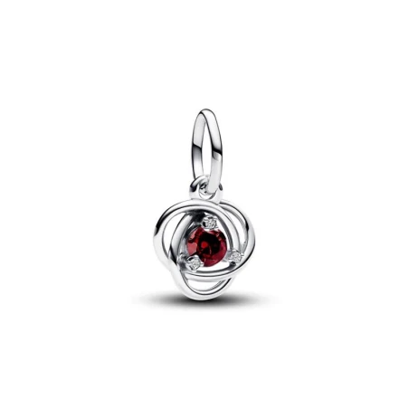 Charm Colgante Pandora Círculo Eternity Rojo 793125C01