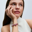 Charm Colgante Pandora Mariposa Cristal Murano Rosa y Amarillo 782698C01