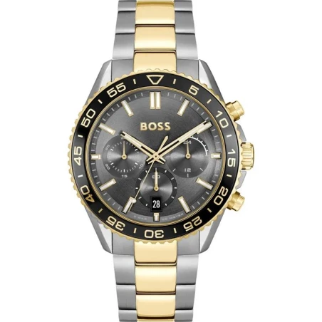 Reloj Boss Runner Plateado y Dorado Cronógrafo Hombre 1514144