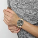 Reloj Boss Runner Plateado y Dorado Cronógrafo Hombre 1514144