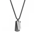 Gargantilla Boss Devon Acero Inoxidable Negro Hombre 1580577