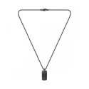 Gargantilla Boss Devon Acero Inoxidable Negro Hombre 1580577