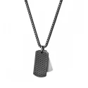 Gargantilla Boss Devon Acero Inoxidable Negro Hombre 1580577