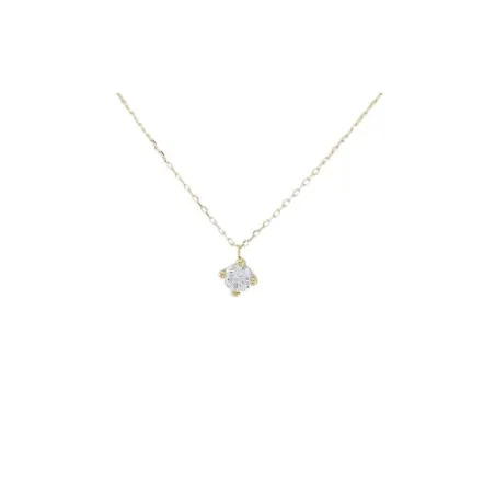 Gargantilla Oro Amarillo 18Kt y Circonita 4 mm 0490004CO