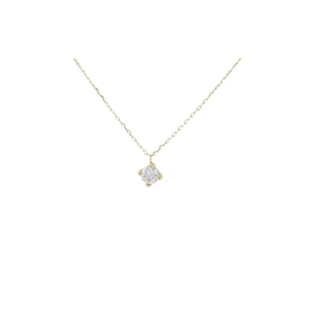 Gargantilla Oro Amarillo 18Kt y Circonita 4 mm 0490004CO