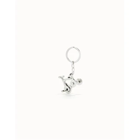 Llavero UNOde50 Triciclo Baño Plata LLA1022MTL0000U