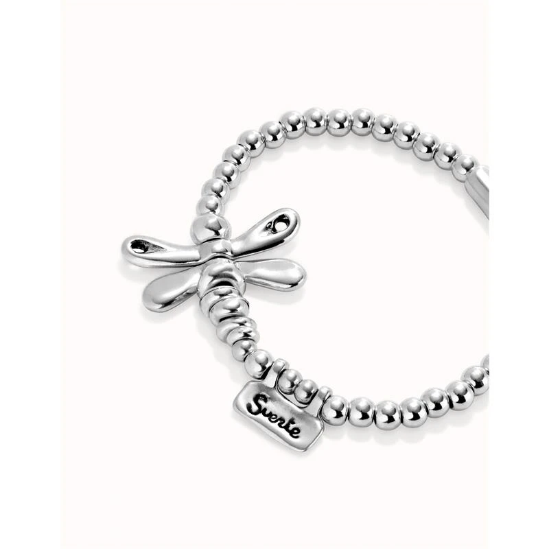 Pulsera UNOde50 Libélula Baño Plata PUL2476MTL0000M