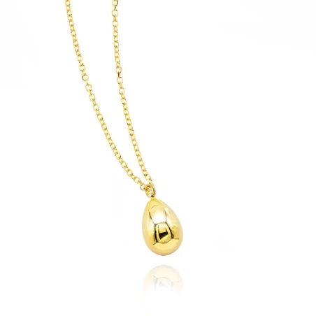 Gargantilla Facco Lágrima Oro Amarillo 9kt 778999