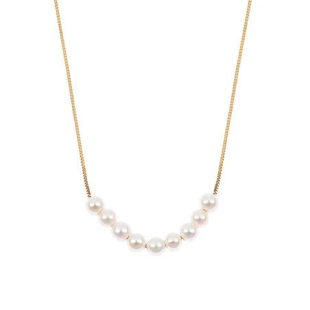 Gargantilla Facco Oro Amarillo 9kt y Perlas Blancas 771209