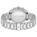 Reloj Lacoste Vancouver Plateado y Negro Cronógrafo Hombre 2011347