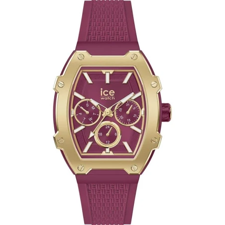 Reloj Ice Watch Ice Boliday Burgundy y Dorado Analógico Mujer 022868