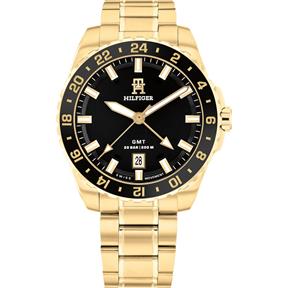 Reloj Tommy Hilfiger TH85 Dorado y Negro Analógico Hombre 1792133