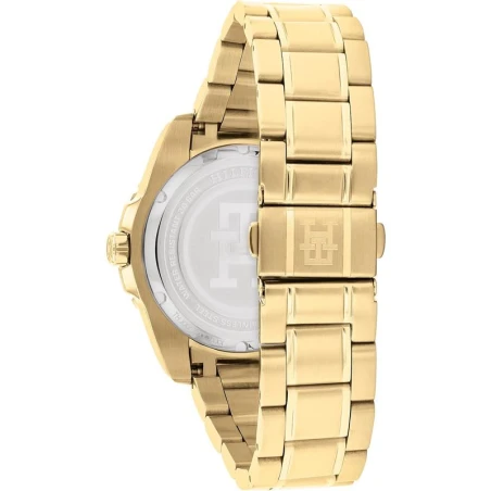 Reloj Tommy Hilfiger TH85 Dorado y Negro Analógico Hombre 1792133