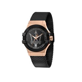 Reloj Maserati Potenza Hombre Negro y Rosado Analógico R8853108010