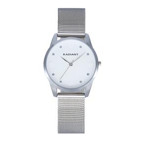 Reloj Radiant Margaritas Mujer Plateado Analógico RA593201