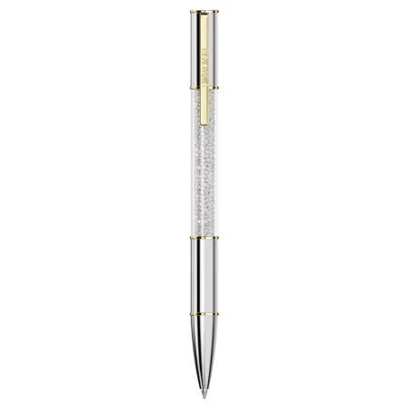 Bolígrafo Swarovski Crystalline Lustre Baño Oro y Plateado 5688637
