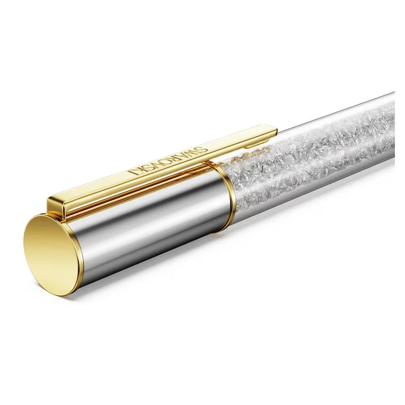 Bolígrafo Swarovski Crystalline Lustre Baño Oro y Plateado 5688637