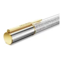 Bolígrafo Swarovski Crystalline Lustre Baño Oro y Plateado 5688637