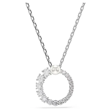 Gargantilla Swarovski Matrix Baño Rodio y Crystal Pearl 5688751