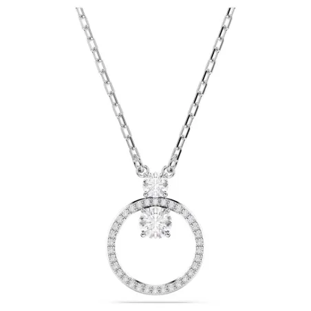 Gargantilla Swarovski Constella Baño Rodio y Cristales Blancos 5692261